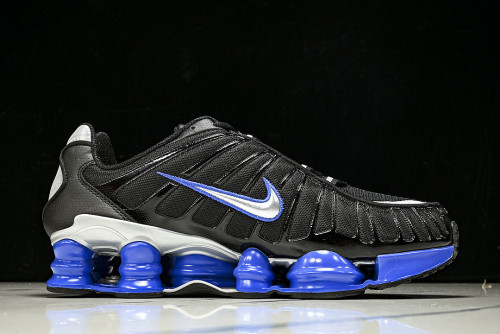CN0151-004 SHOX TL BLACK/RACER BLUE/METALLIC SILVER