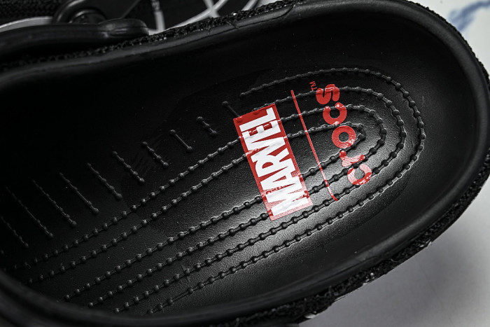 211489-90H FASHIONABLE RUBBER-SOLED FRONT-OPENING SLIPPERS BLACK/SILVER