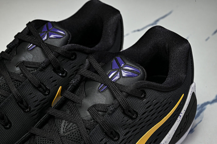IH1401-002 KOBE 9 ELITE LOW PRACTICAL BASKETBALL SHOES BLACK/INKINESS