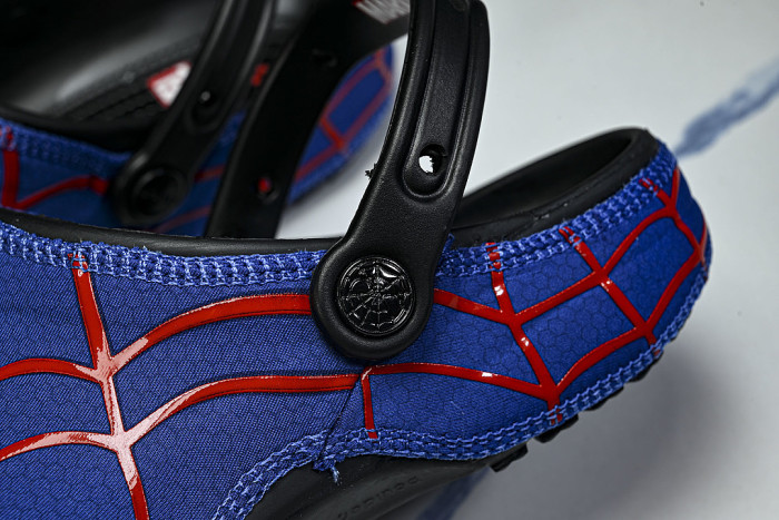 211489-90H FASHIONABLE RUBBER-SOLED FRONT-OPENING SLIPPERS BLUE/RED