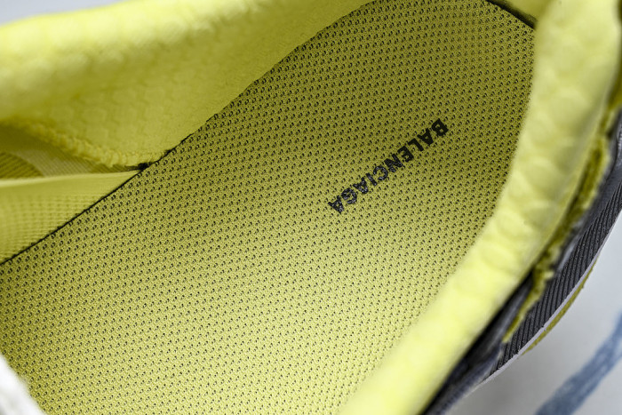 WMRTN 1197 BALENCIAGA JET THICK SOLED LOW TOP DAD SHOES DARK GRAY/YELLOW