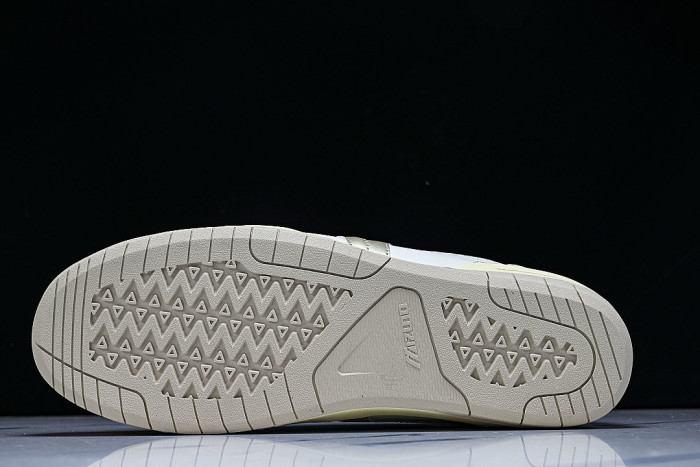 D1GH261012 CT CLUB RETRO LOW-TOP CASUAL SNEAKERS WHITE/YELLOW