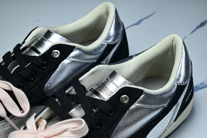 D1GH261013 CT CLUB RETRO LOW-TOP CASUAL SNEAKERS SILVER/BLACK