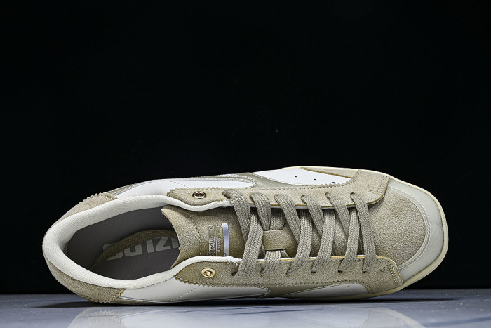 D1GH261012 CT CLUB RETRO LOW-TOP CASUAL SNEAKERS WHITE/YELLOW