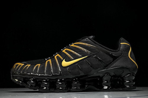 AV3595 -013 SHOX TL BLACK/UNIVERSITY GOLD