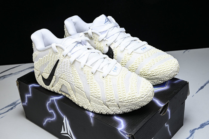 HF2794-101 JA 3 SOUND CHECK CASUAL BASKETBALL SHOES WHITE/PURE WHITE