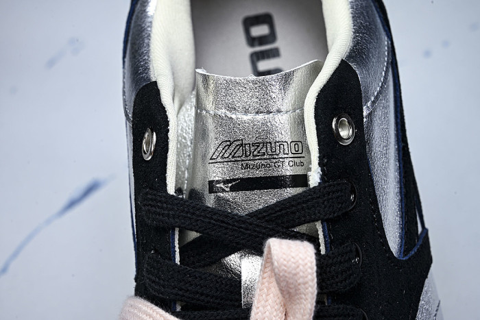 D1GH261013 CT CLUB RETRO LOW-TOP CASUAL SNEAKERS SILVER/BLACK