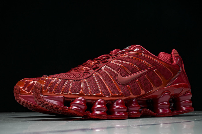 IB1087 -600 SHOX TL GYM RED/GYM RED/WHITE