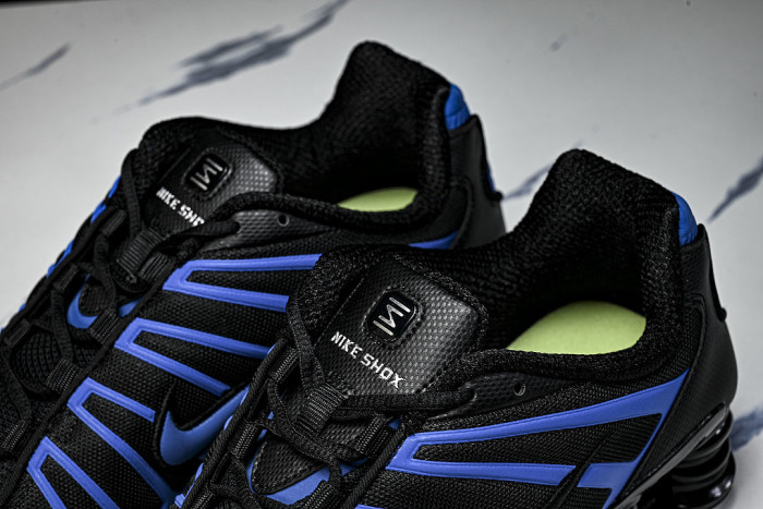 IH1338-002 SHOX TL BLACK/METALLIC SILVER/LIGHT LEMON TWIST/COURT BLUE