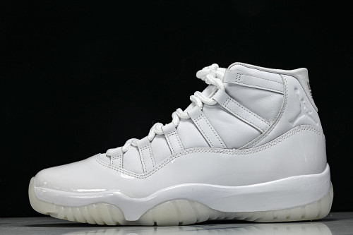 IV7639-100 JORDAN 11 RETRO WHITE/WHITE/WHITE