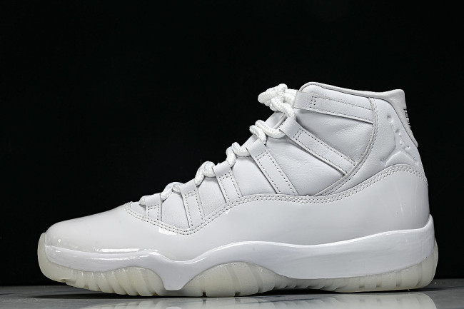 IV7639-100 JORDAN 11 RETRO WHITE/WHITE/WHITE
