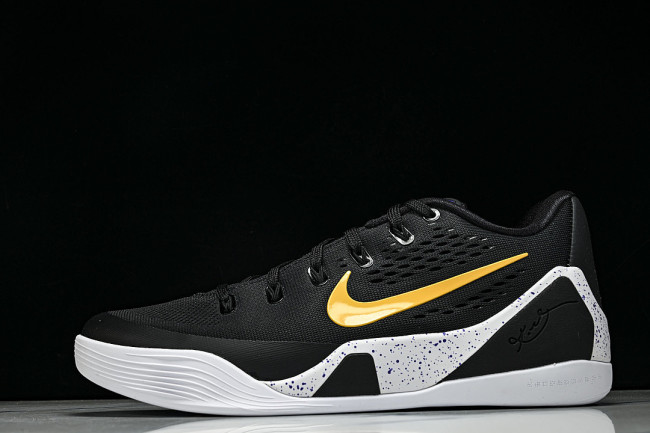 IH1401-002 KOBE 9 ELITE LOW PRACTICAL BASKETBALL SHOES BLACK/INKINESS