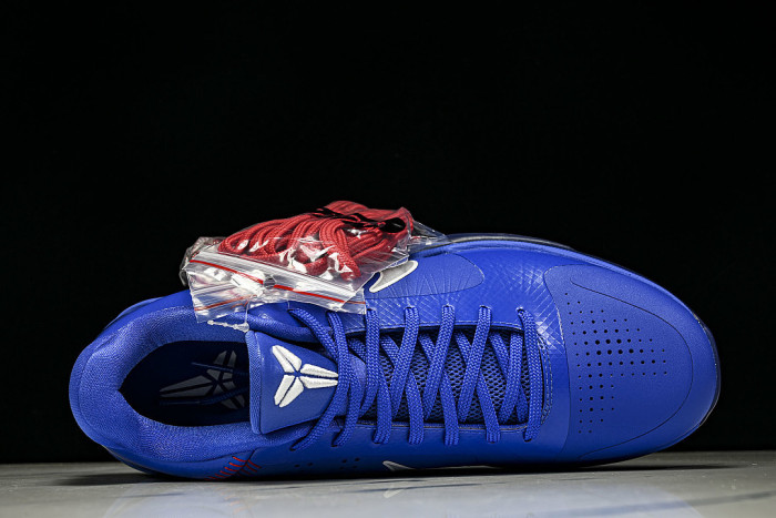 IO6256-400 ZOOM KOBE 5 CHAOS PRACTICAL BASKETBALL SHOES KLEIN BLUE/DARK BLUE