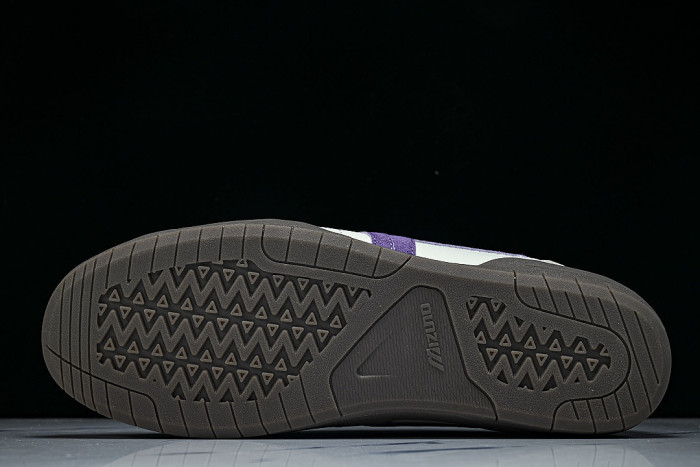 D1GH261007 CT CLUB RETRO LOW-TOP CASUAL SNEAKERS WHITE/PURPLE/GREEN/BROWN/GREY