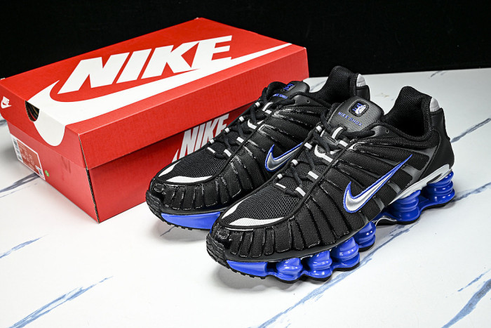 CN0151-004 SHOX TL BLACK/RACER BLUE/METALLIC SILVER