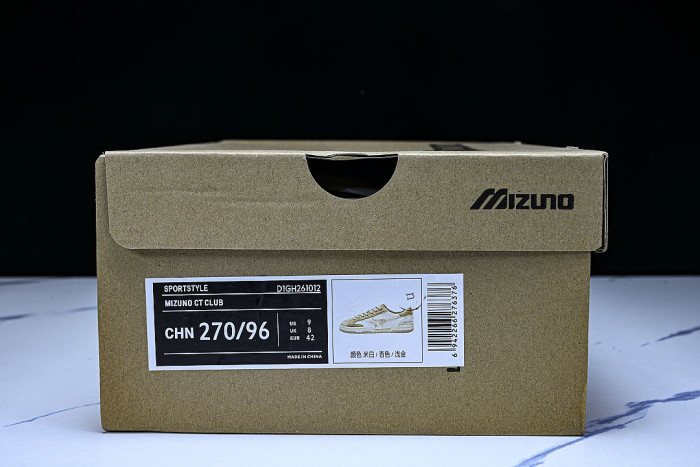 D1GH261012 CT CLUB RETRO LOW-TOP CASUAL SNEAKERS WHITE/YELLOW