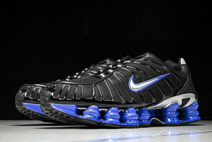 CN0151-004 SHOX TL BLACK/RACER BLUE/METALLIC SILVER