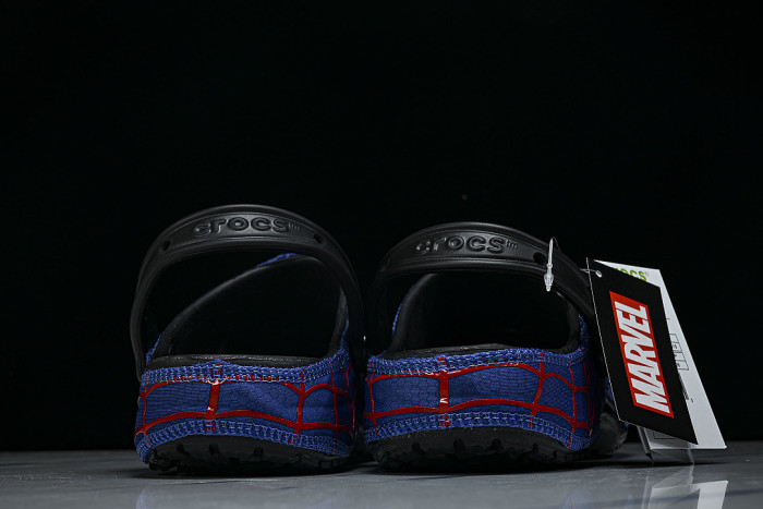 211489-90H FASHIONABLE RUBBER-SOLED FRONT-OPENING SLIPPERS BLUE/RED