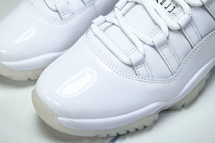 IV7639-100 JORDAN 11 RETRO WHITE/WHITE/WHITE