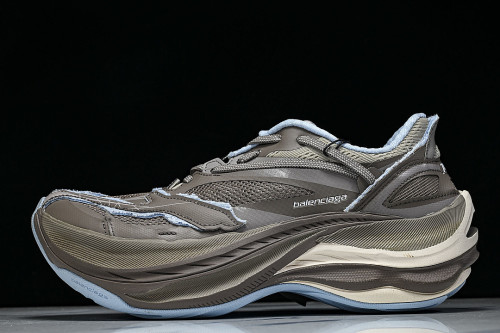 WMRTN 2294 BALENCIAGA JET THICK SOLED LOW TOP DAD SHOES BROWN/CHOCOLATE