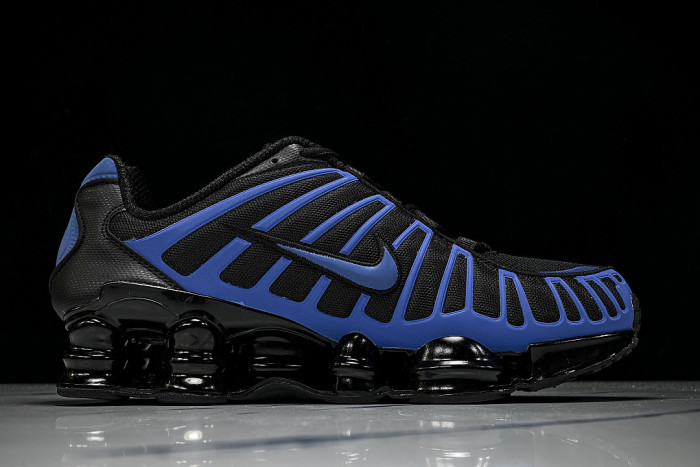 IH1338-002 SHOX TL BLACK/METALLIC SILVER/LIGHT LEMON TWIST/COURT BLUE