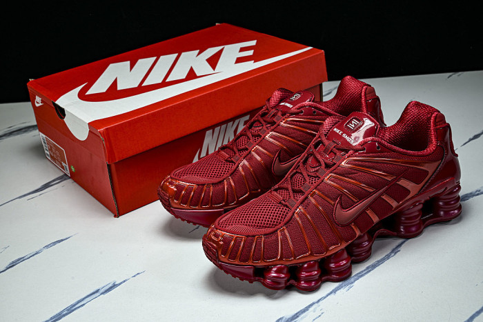 IB1087 -600 SHOX TL GYM RED/GYM RED/WHITE