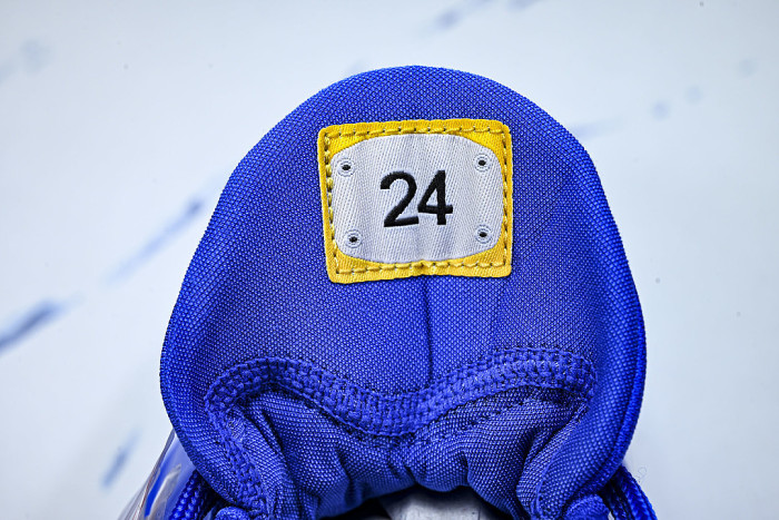 IO6256-400 ZOOM KOBE 5 CHAOS PRACTICAL BASKETBALL SHOES KLEIN BLUE/DARK BLUE