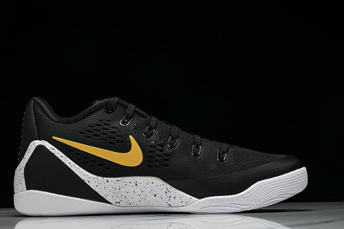 IH1401-002 KOBE 9 ELITE LOW PRACTICAL BASKETBALL SHOES BLACK/INKINESS