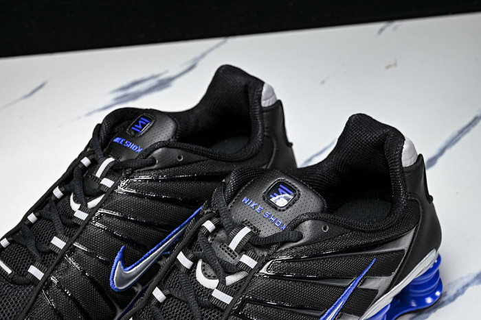 CN0151-004 SHOX TL BLACK/RACER BLUE/METALLIC SILVER