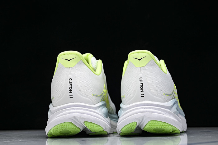1176573 FYZ ONE CLIFTON 11 LIGHTWEIGHT AND BREATHABLE MESH RUNNING SHOES WHITE/ICE BLUE/GREEN