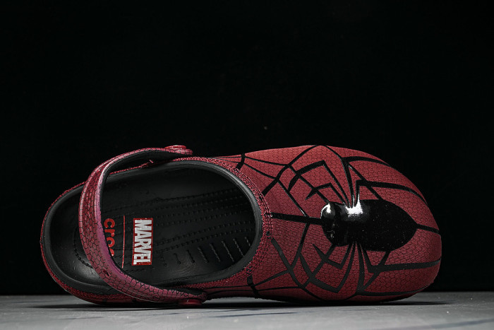 211489-90H FASHIONABLE RUBBER-SOLED FRONT-OPENING SLIPPERS RED/BLACK