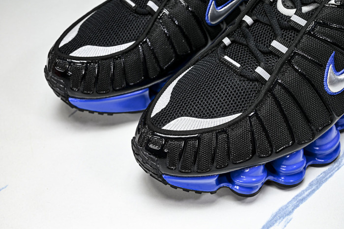 CN0151-004 SHOX TL BLACK/RACER BLUE/METALLIC SILVER