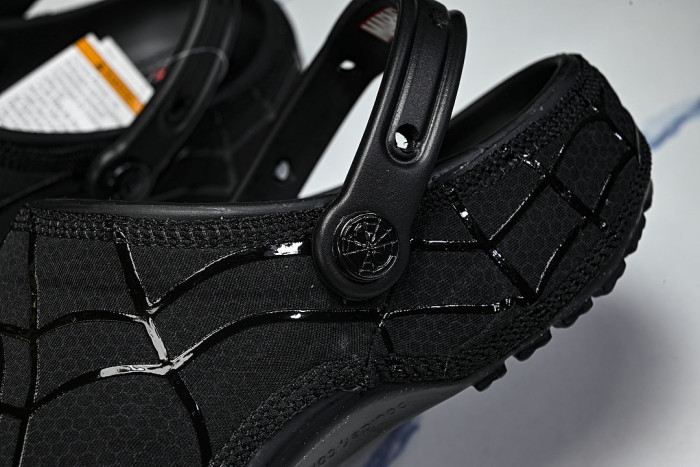 211489-90H FASHIONABLE RUBBER-SOLED FRONT-OPENING SLIPPERS BLACK/BLACK/BLACK