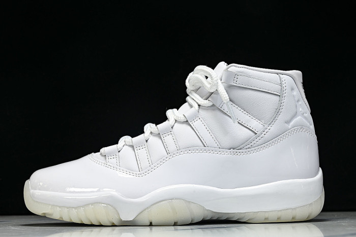 IV7639-100 COMME DES GARÇONS X AIR JORDAN 11 AJ11 WHITE/PURE WHITE