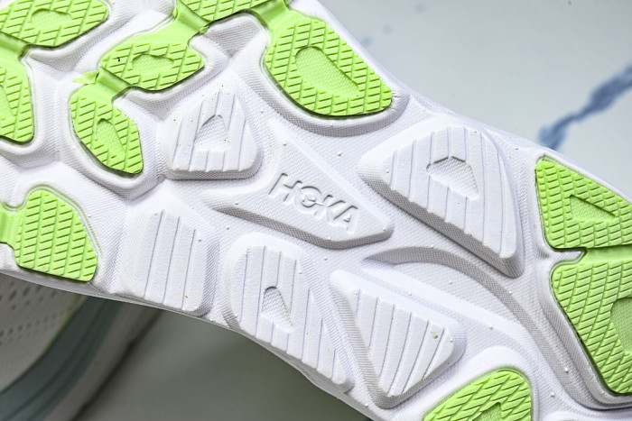 1176573 FYZ ONE CLIFTON 11 LIGHTWEIGHT AND BREATHABLE MESH RUNNING SHOES WHITE/ICE BLUE/GREEN