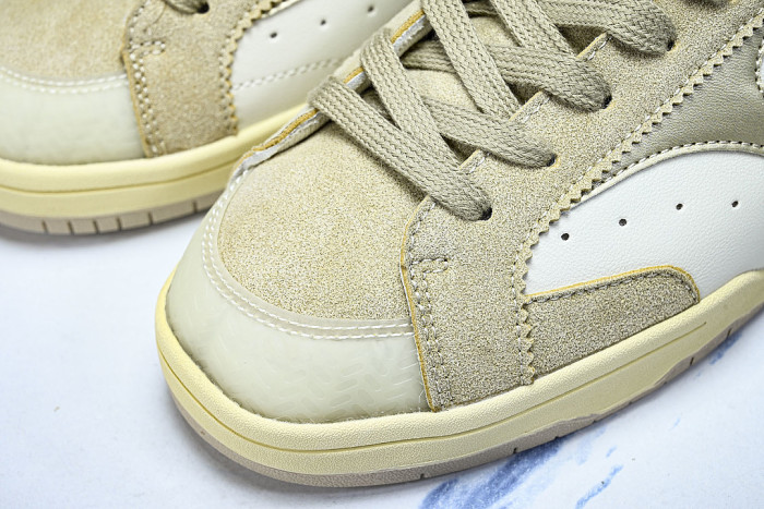 D1GH261012 CT CLUB RETRO LOW-TOP CASUAL SNEAKERS WHITE/YELLOW