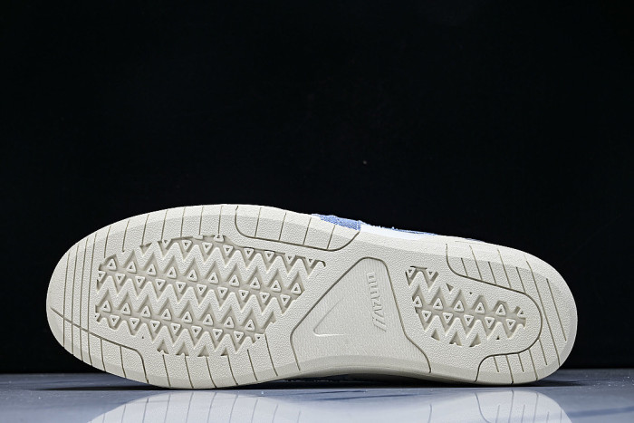 D1GH261002 CT CLUB RETRO LOW-TOP CASUAL SNEAKERS WHITE/BLUE/BLACK