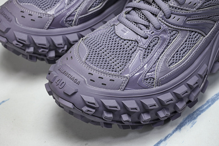 W2RAM-5500 DEFENDER RUBBER PLATFORM SNEAKERS PURPLE/PURPLE/PURPLE