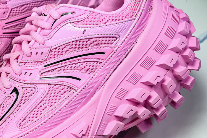 W2RAA-5000 DEFENDER RUBBER PLATFORM SNEAKERS PINK/PINK/PINK