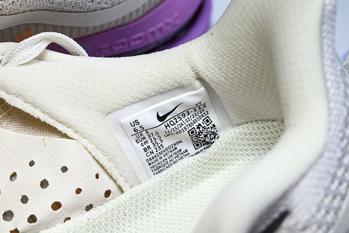 HQ2593-113 AIR ZOOM PEGASUS PREMIUM CHALK/ORANGE PULSE/LIGHT MAGENTA/TATTOO