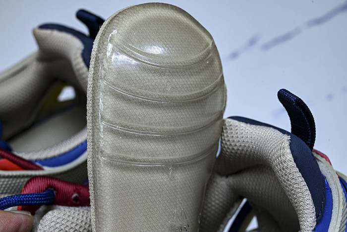 W2GN2-8570 BALENCIAGA TRACK.2 4.0 FOURTH GENERATION TRENDY RUNNING SHOES DARK GRAY/NAVY BLUE
