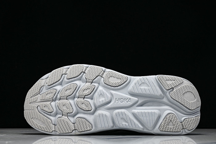 1176573-STMN ONE ONE CLIFTON 11 KNITTED MESH RUNNING SHOES WHITE/WHITE/WHITE