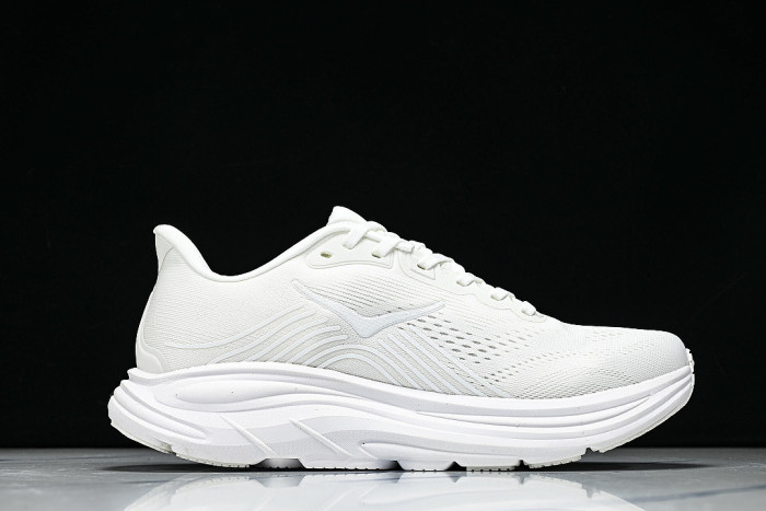 1176572 WWH ONE CLIFTON 11 LIGHTWEIGHT AND BREATHABLE MESH RUNNING SHOES WHITE/PURE WHITE