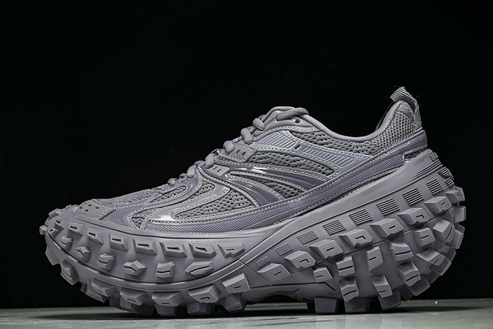W2RAM-5500 DEFENDER RUBBER PLATFORM SNEAKERS PURPLE/PURPLE/PURPLE
