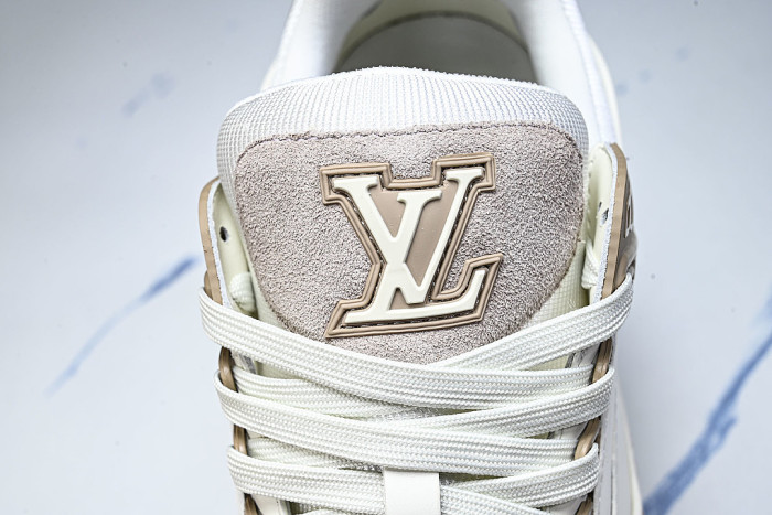 LOW-TOP CASUAL SPORTS SNEAKERS WHITE/PINK