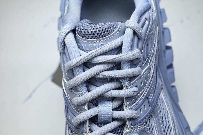 W2RAM-4400 DEFENDER RUBBER PLATFORM SNEAKERS BLUE/BLUE/BLUE