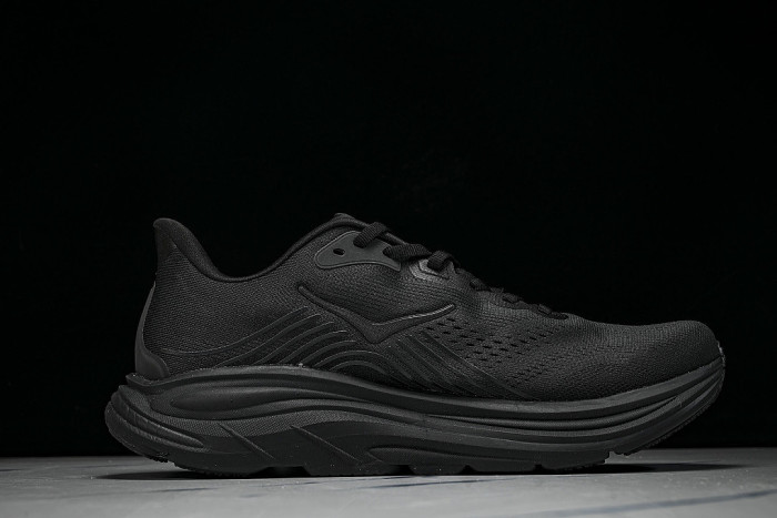 1176572 BBLC ONE CLIFTON 11 LIGHTWEIGHT AND BREATHABLE MESH RUNNING SHOES BLACK/INKINESS