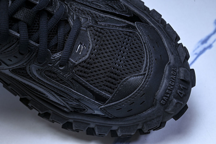 W2RA6-1000 DEFENDER RUBBER PLATFORM SNEAKERS BLACK/BLACK/BLACK