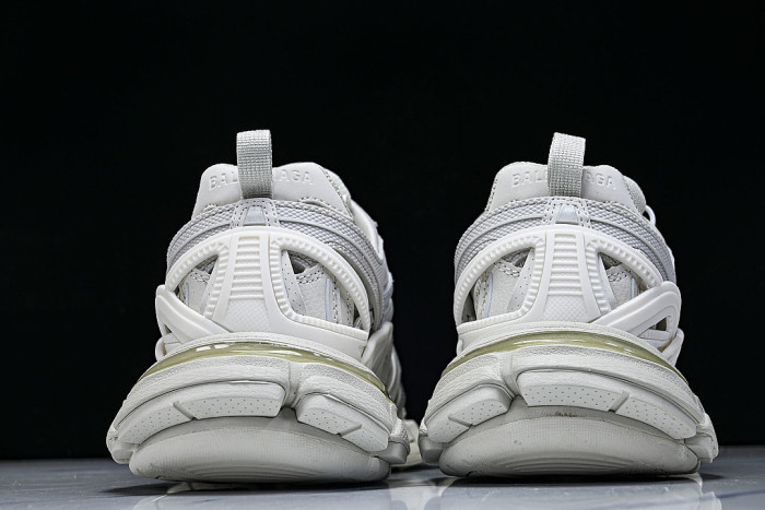 W2GN1-9000 BALENCIAGA TRACK.2 4.0 FOURTH GENERATION TRENDY RUNNING SHOES WHITE/OFF WHITE