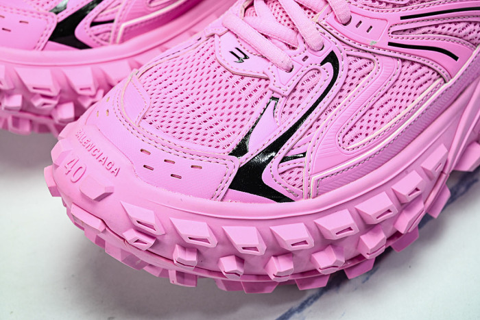 W2RAA-5000 DEFENDER RUBBER PLATFORM SNEAKERS PINK/PINK/PINK
